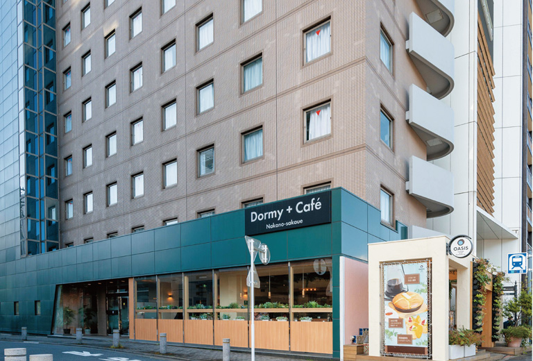 Dormy+Cafe 中野坂上 外観